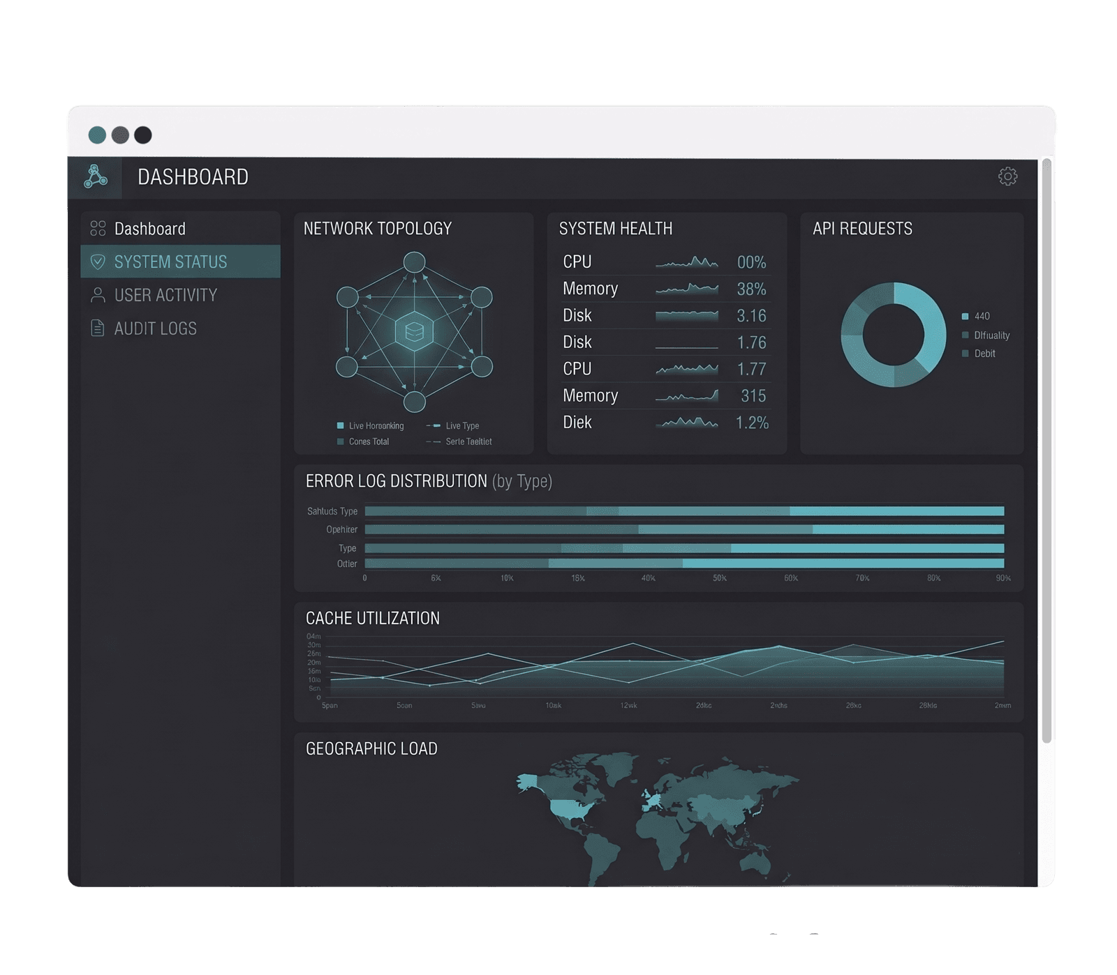 Dashboard-Ansicht der voccess-Plattform