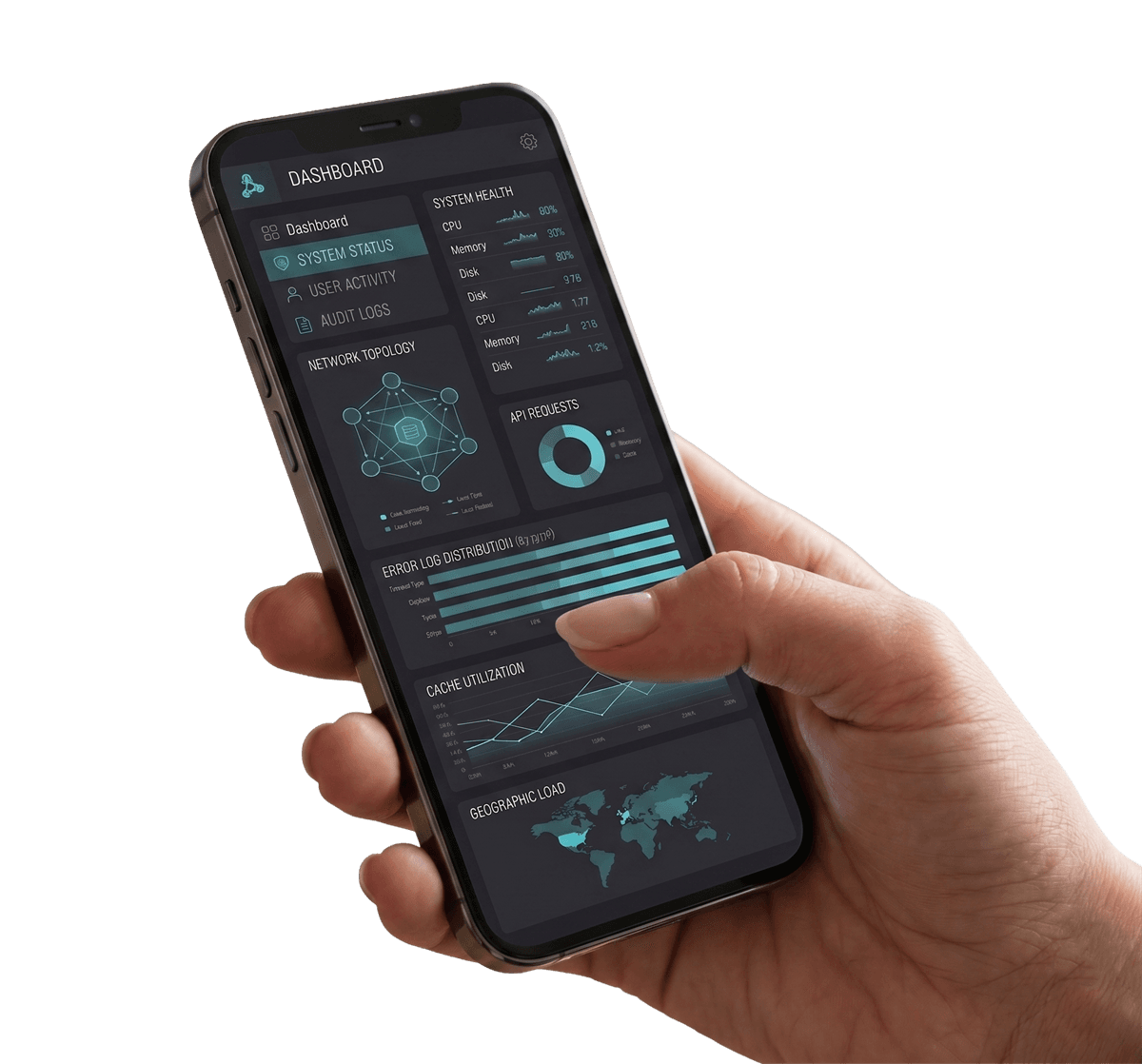voccess-Plattform auf dem Smartphone