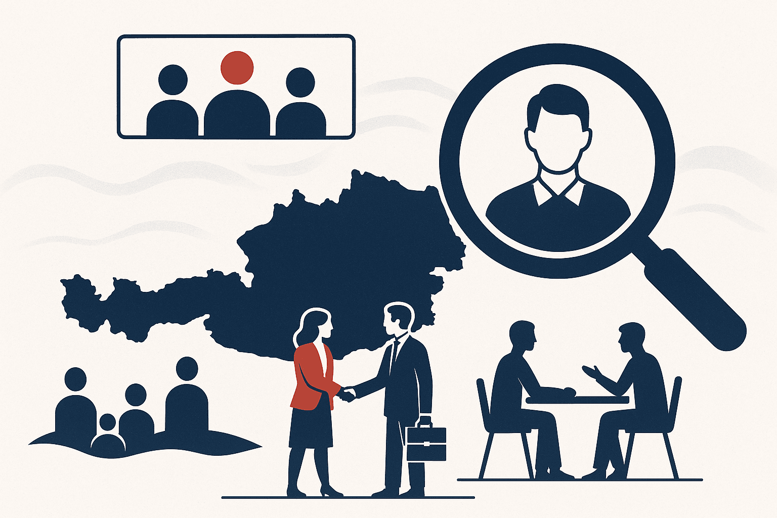 Symbolbild zum Thema: Recruiting in ländlichen Regionen Österreichs: Strategien zur Fachkräftesicherung
