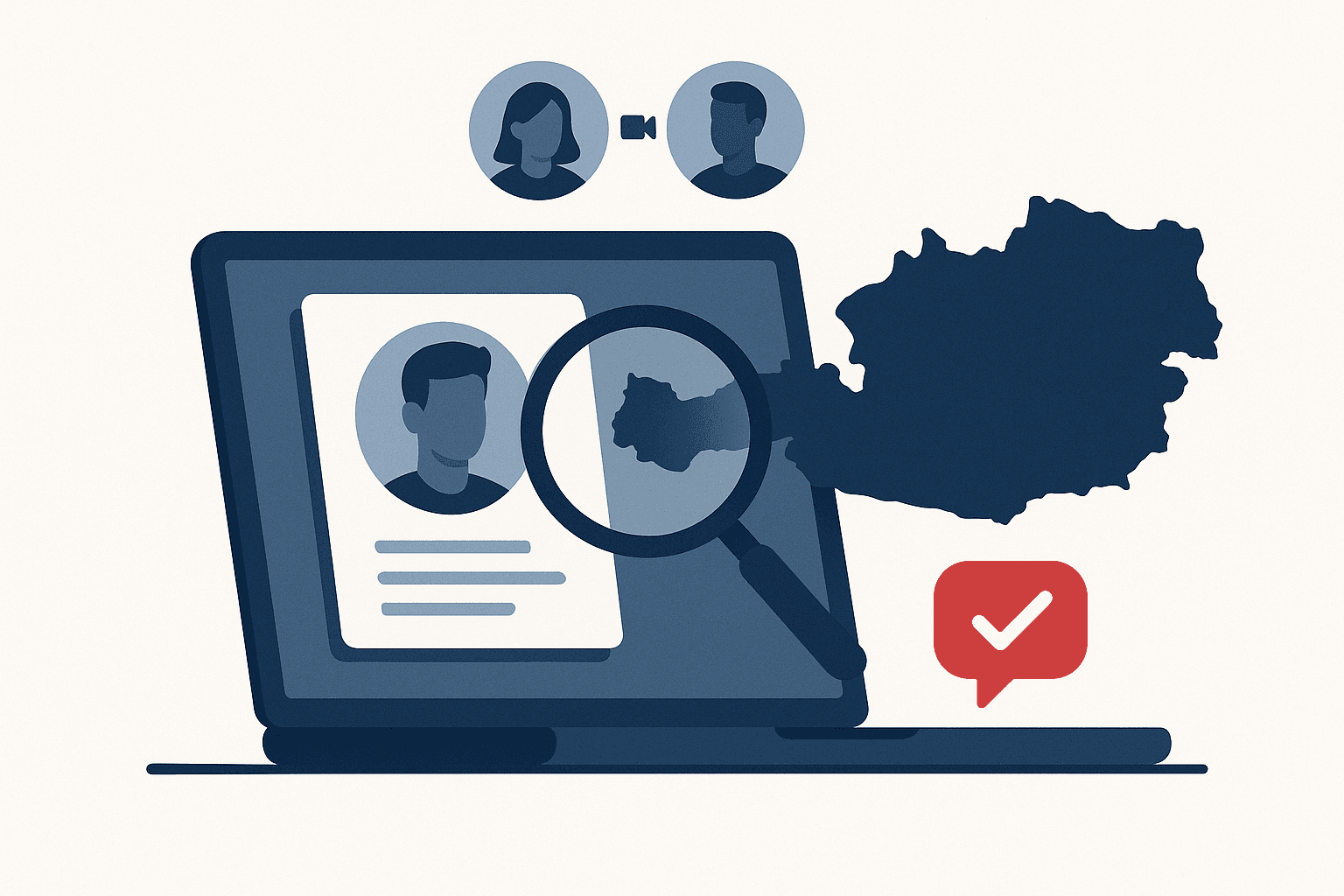 Symbolbild zum Thema: Strategien für effektives Remote Recruiting in Österreich