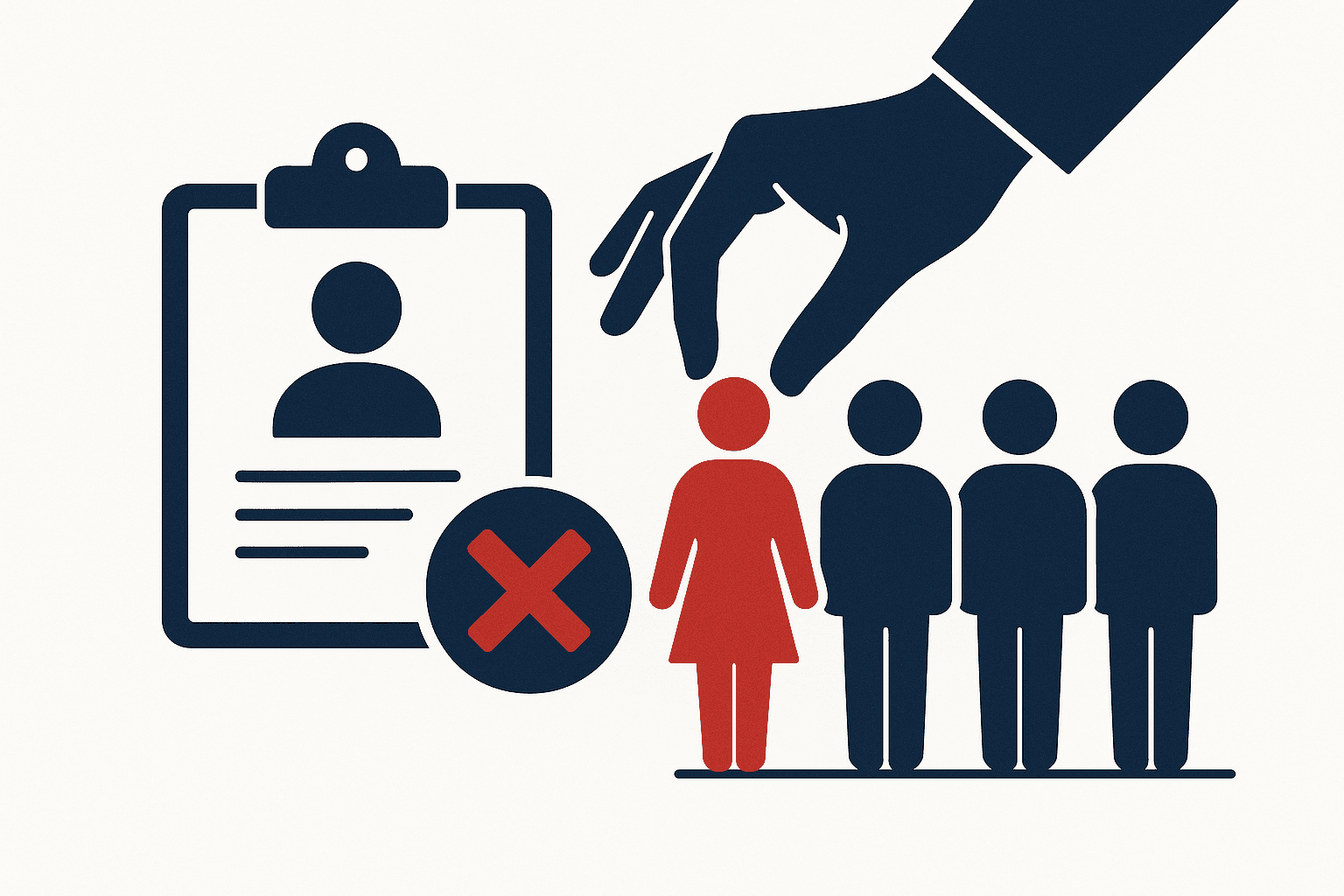 Symbolbild zum Thema: Diskriminierung bei der Jobsuche: Wie § 9 GlBG Bewerber:innen schützt