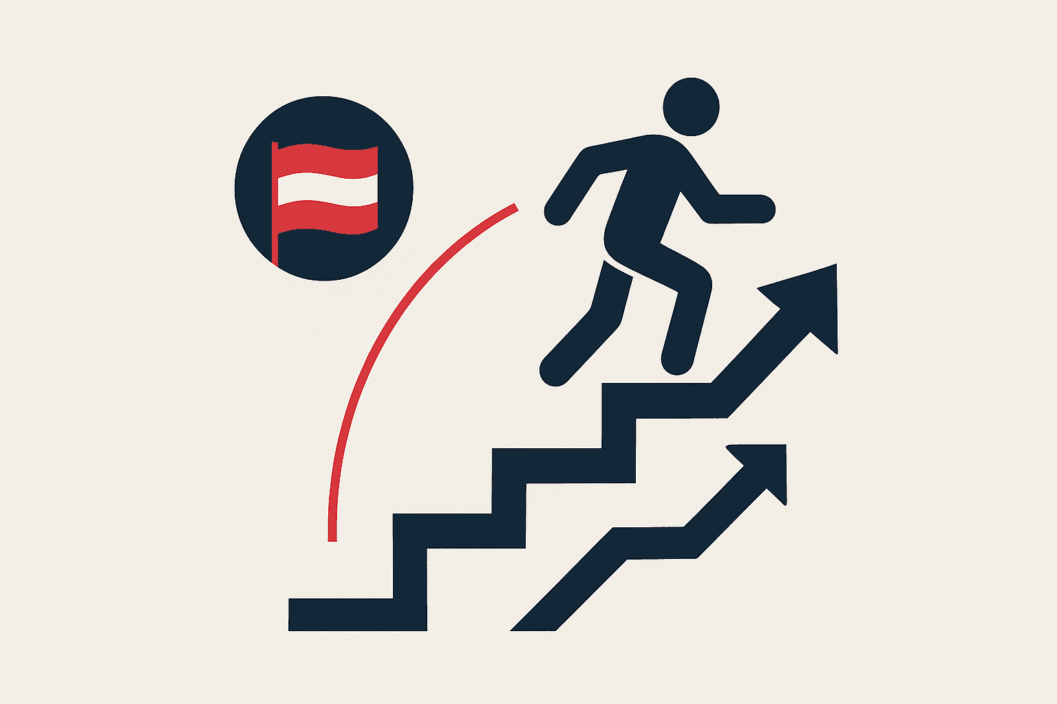 Symbolbild zum Thema: So klappt der Quereinstieg: Tipps für den Branchenwechsel in Österreich